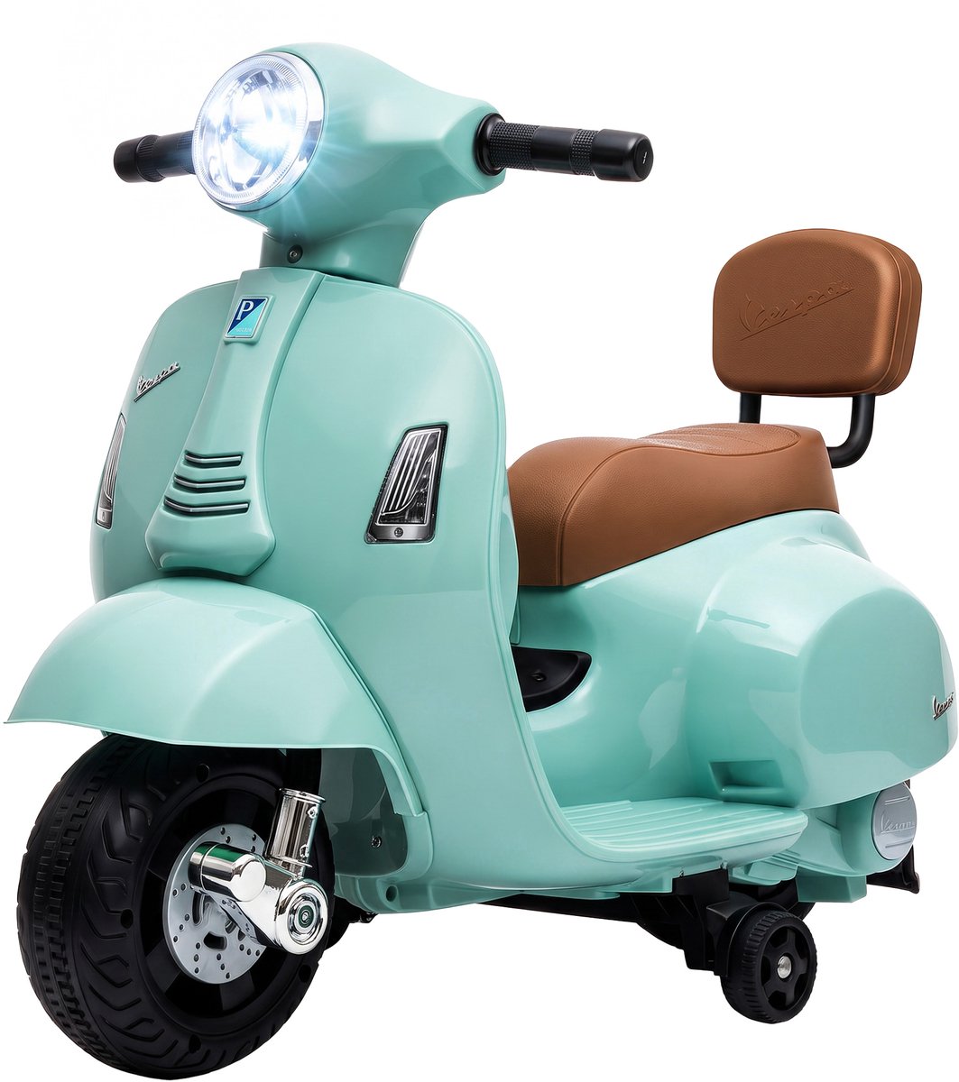 aiyaplay electric ride on motorcycle kunststoff stahl 66 5l x 38b x 52h cm gr n