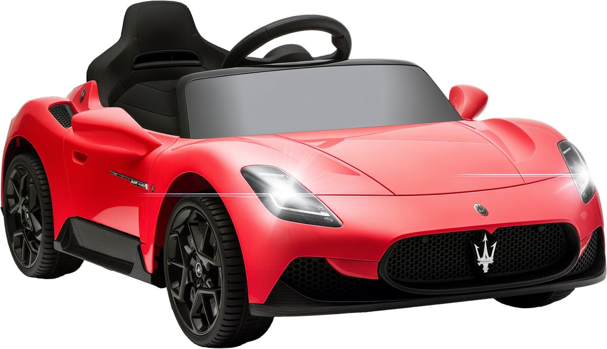 aiyaplay elektrische loopauto kunststof 105x65 5x42cm rood