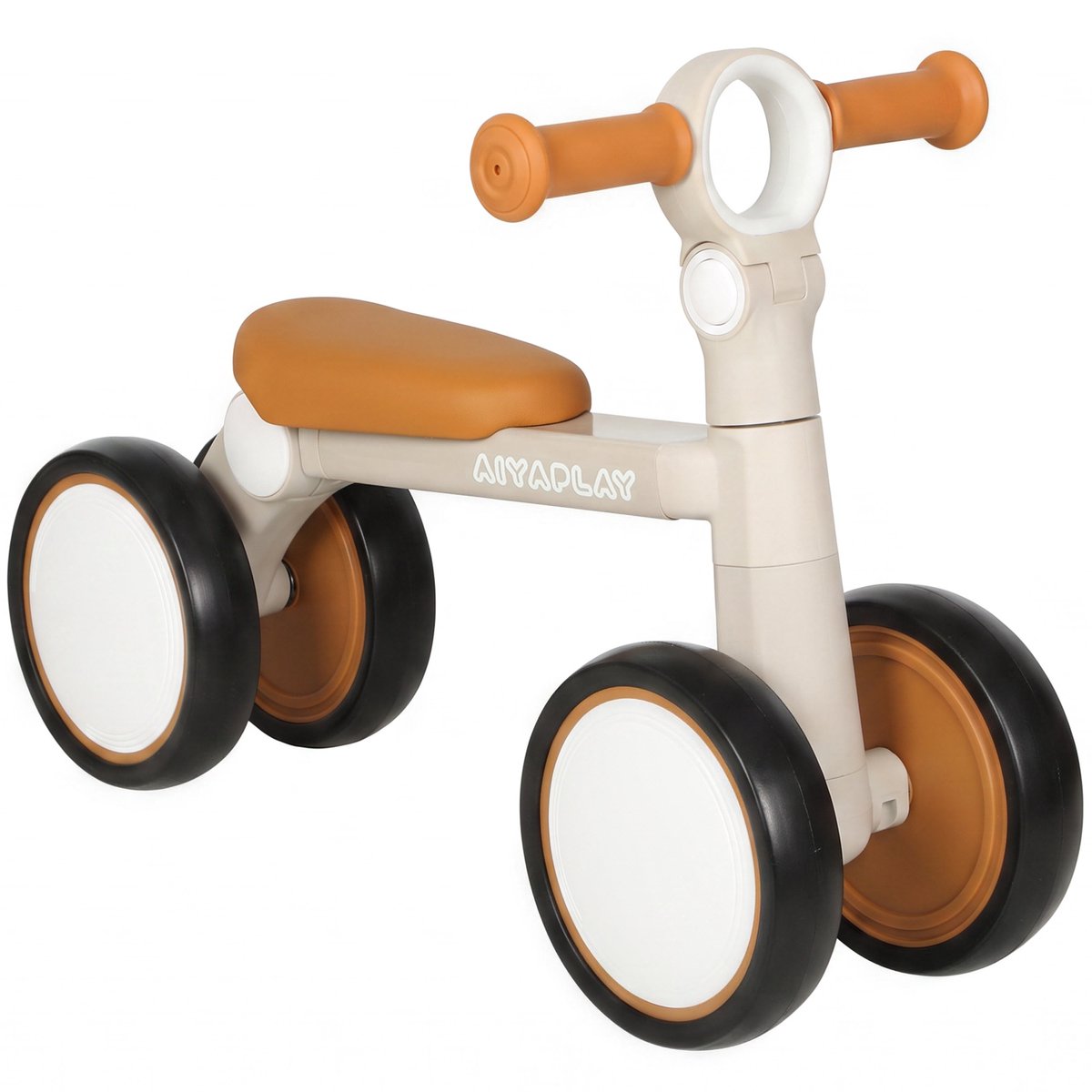 AIYAPLAY Kids Balance Bike-Aluminiumlegierung, EVA-57 x 28,5 x 40 cm-Cremeweiß Loopfiets kopen online