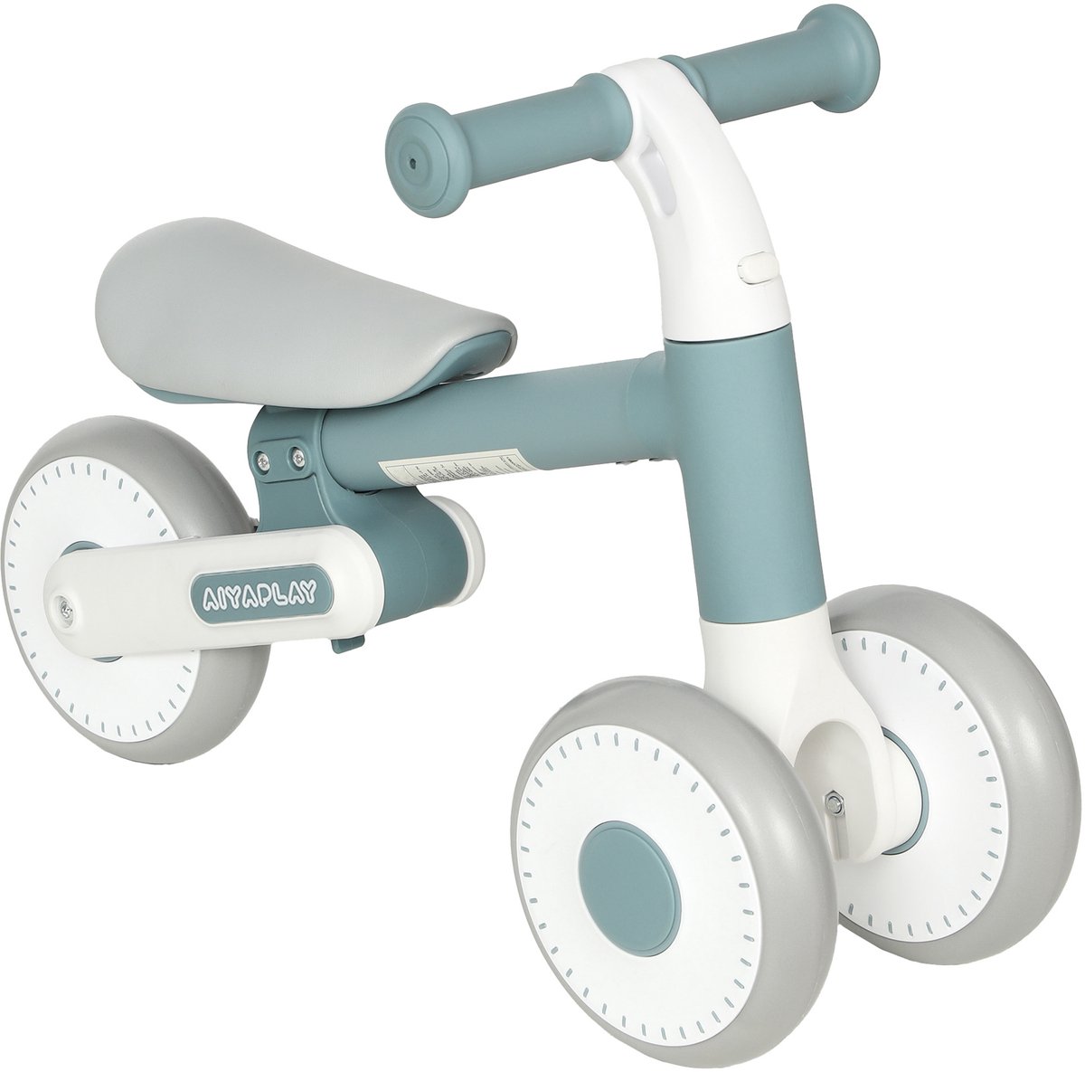 AIYAPLAY Kids Balance Bike-Stahl, EVA-52 x 23 x 36,5 cm-Blau Loopfiets kopen online