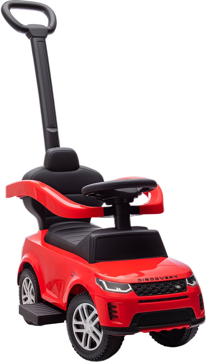 AIYAPLAY-Rijauto met glijbaan-PP-84x40x94,5cm-Rood Loopauto kopen online