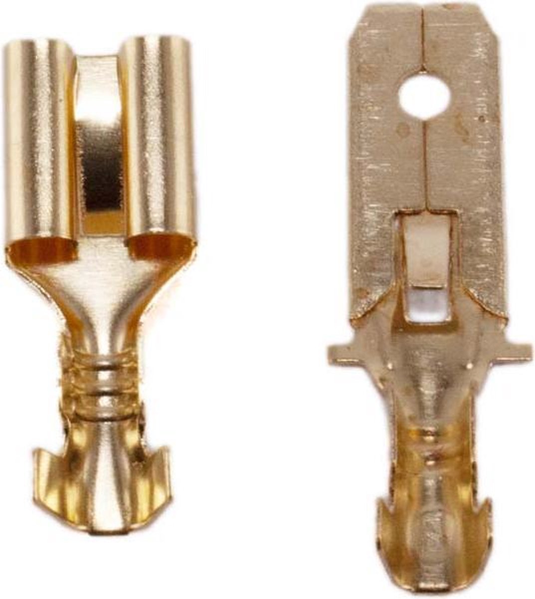 AMP Connector Pins - Mannelijk en Vrouwelijk - Voor Elektrische Speelgoedauto - 6.3 mm - 40 Pins Speelgoedaccuvoertuig kopen online