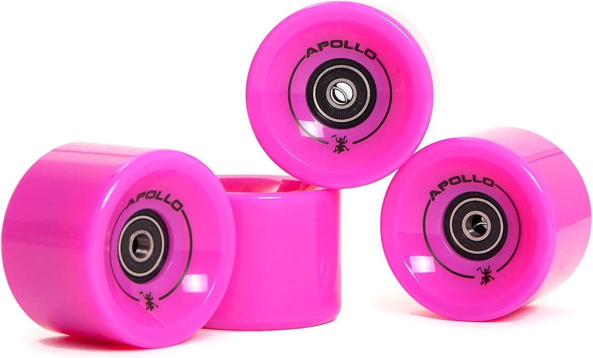 Apollo Dancer- En Longboardwielen 70 Mm 78a Roze Set Van 4 Skateramp kopen online