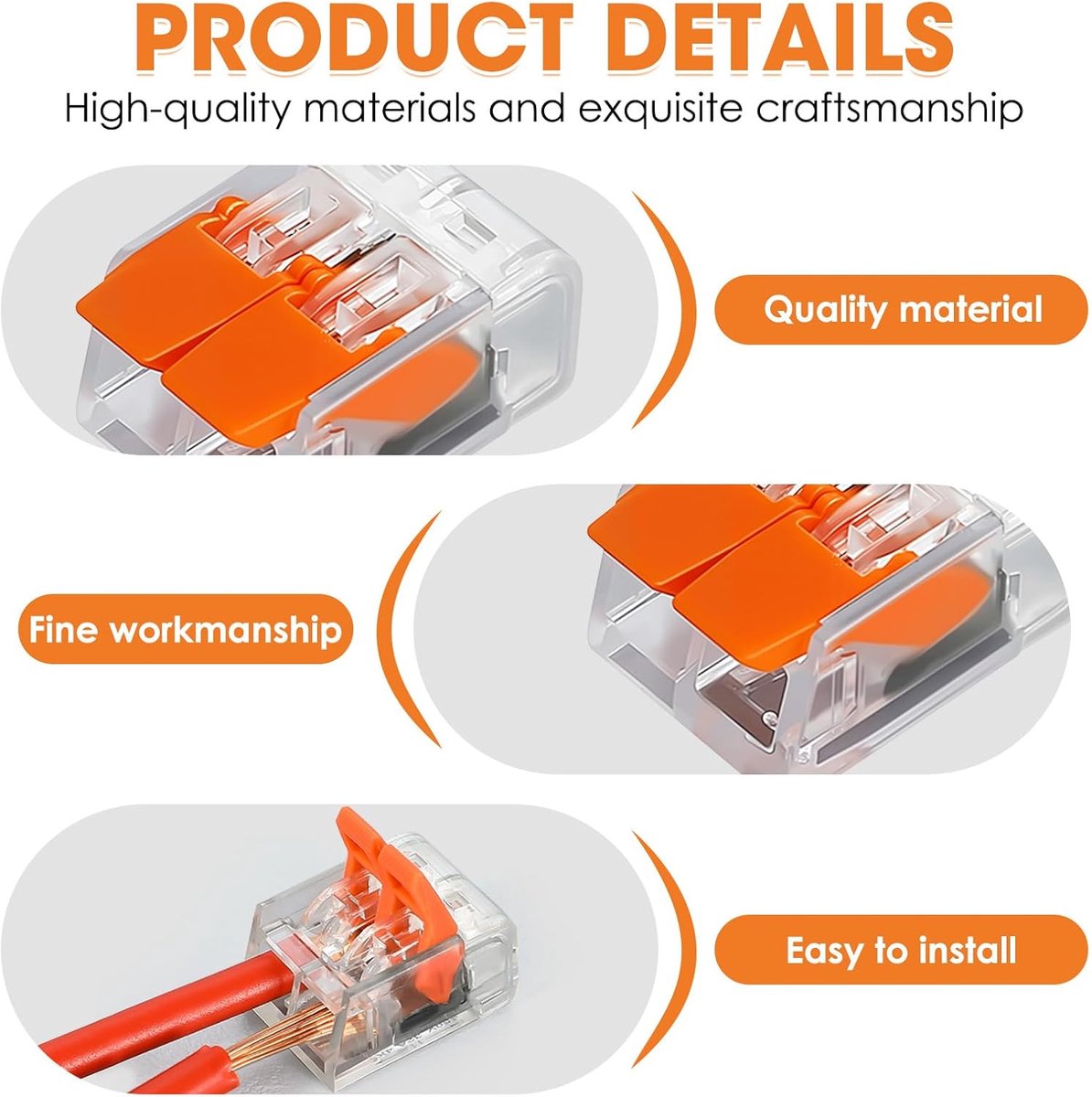 Automatic Terminal Terminals, Terminal Clamp, Electrical Clamp - ShopVlot Buitenspeelvoertuigaccessoire kopen online