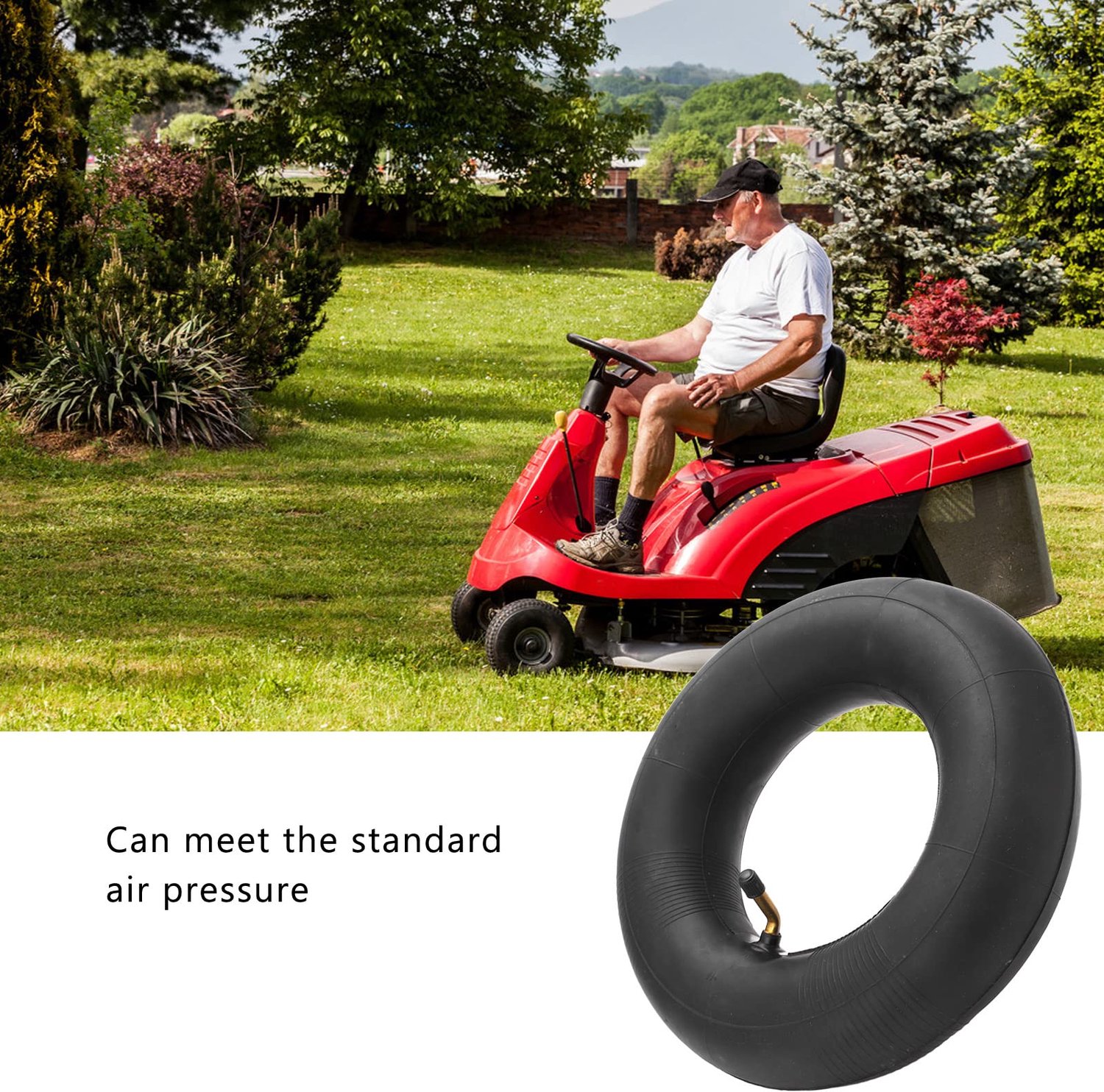 band 18x8 50 9 50 8 binnenband rubberen binnenband recht ventiel verbeterde veiligheid geschikt voor golfkar grasmaaier