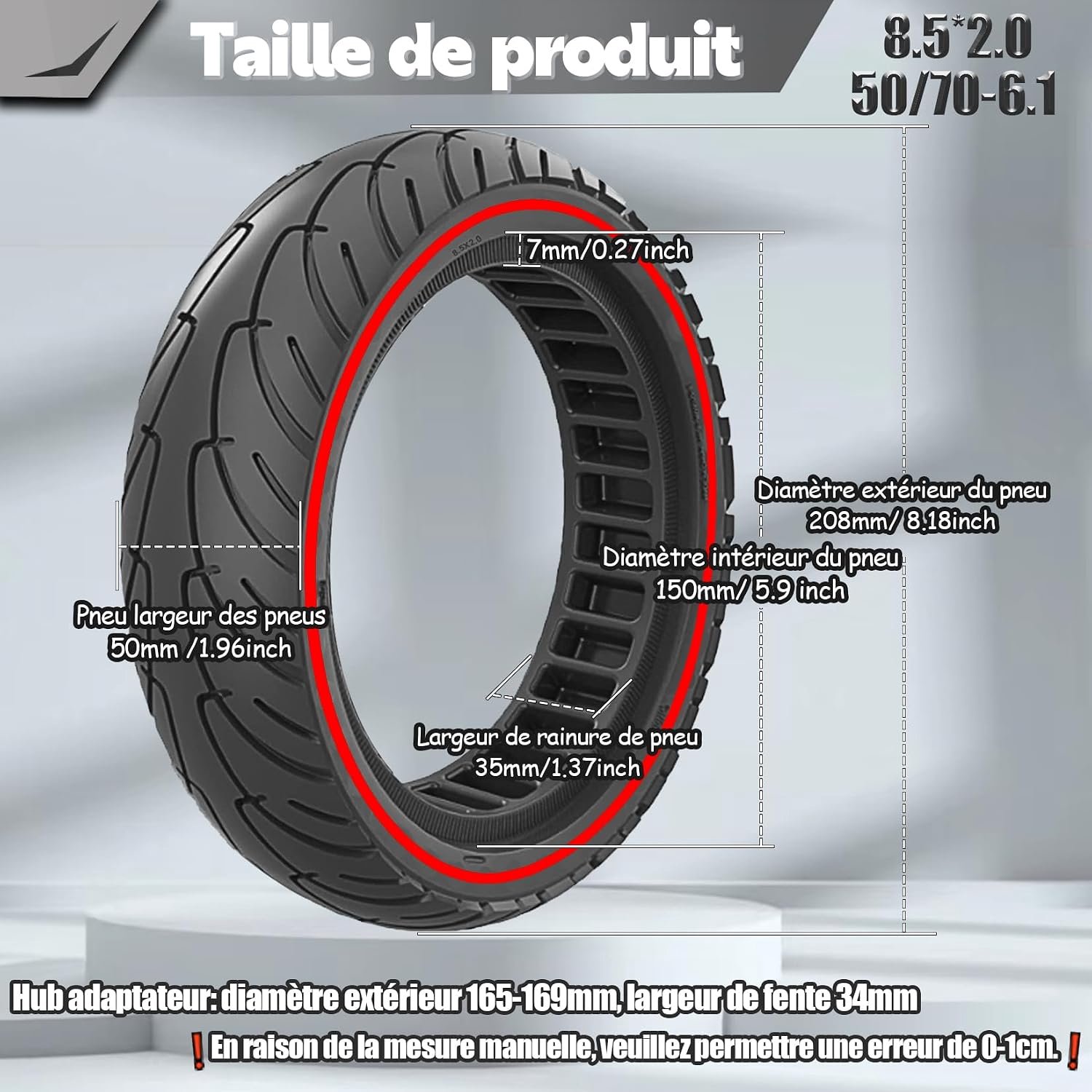 banden voor xiaomi scooter m365 8 5 x 2 inch lekvrij antislip robuust voor off road gebruik m winkel