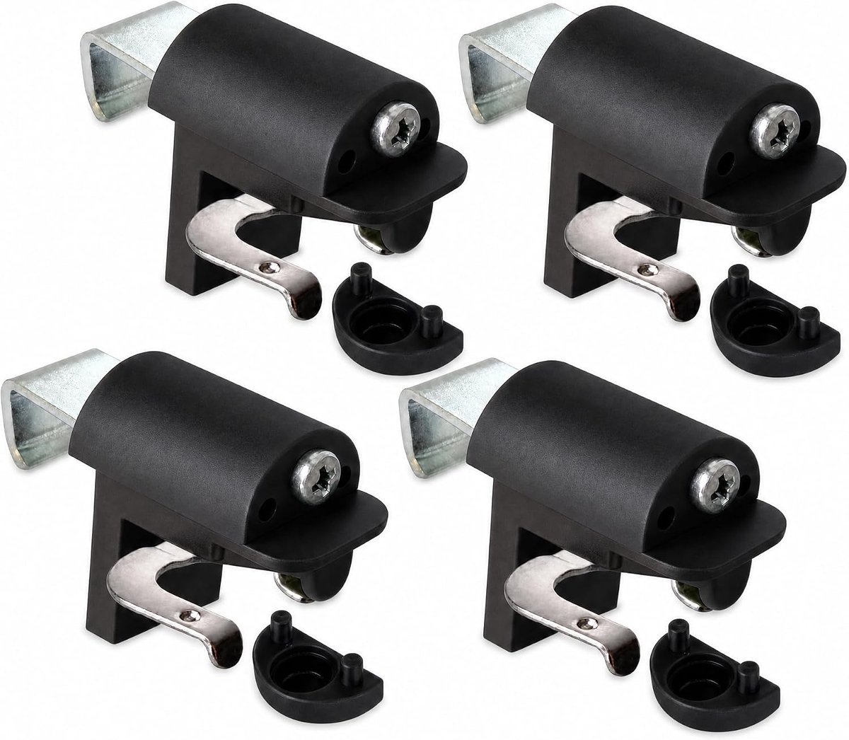 BFX25 Blind Clamp Support, for Mounting Directly on the Window of Your PVC / Plastic Window - Colour: Black - ShopVlot Skateonderdeel kopen online