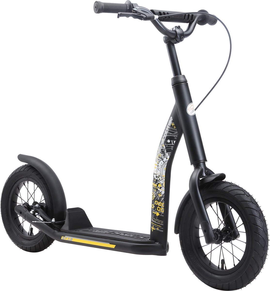 Bikestar autoped New Gen Sport 12 inch zwart Step kopen online