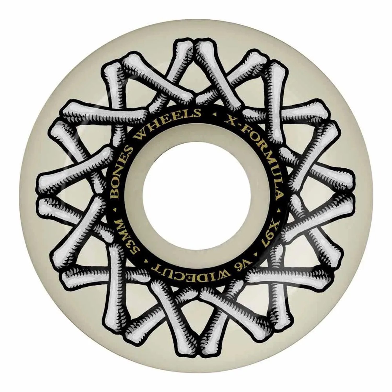 bones v6 x formula wiel zilver 53 mm 97a
