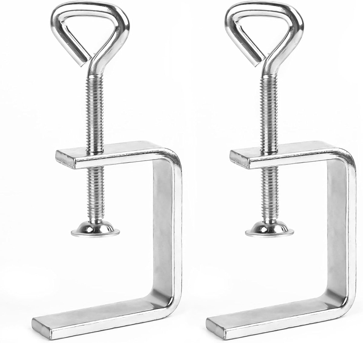 c clamp 2 pieces stainless steel c clamps screw clamp carrying clamp fixing pliers table clamp carrying clamp fixing shopvlot