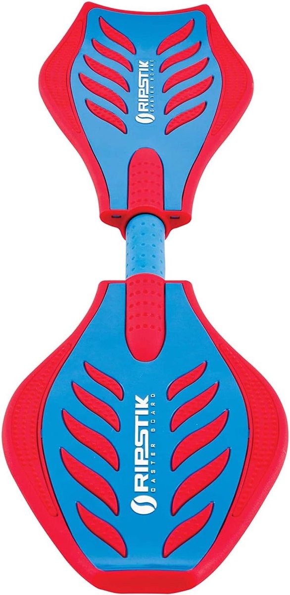 caster board waveboard ripstick steppen en glijden hoge tech polymeer 27 3 inch lengte rood blauw