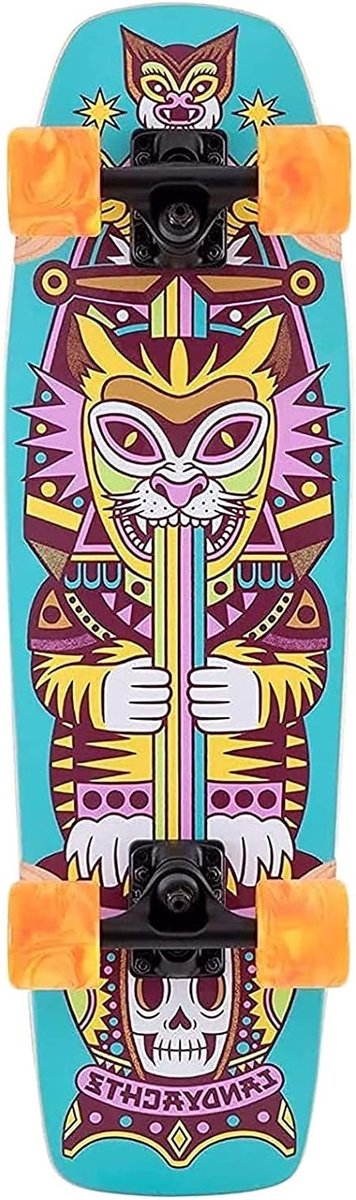 compleet skateboard cruiser board stad verkenning 7 laags esdoornhout 28 3 x 8 3 inch meerkleurig