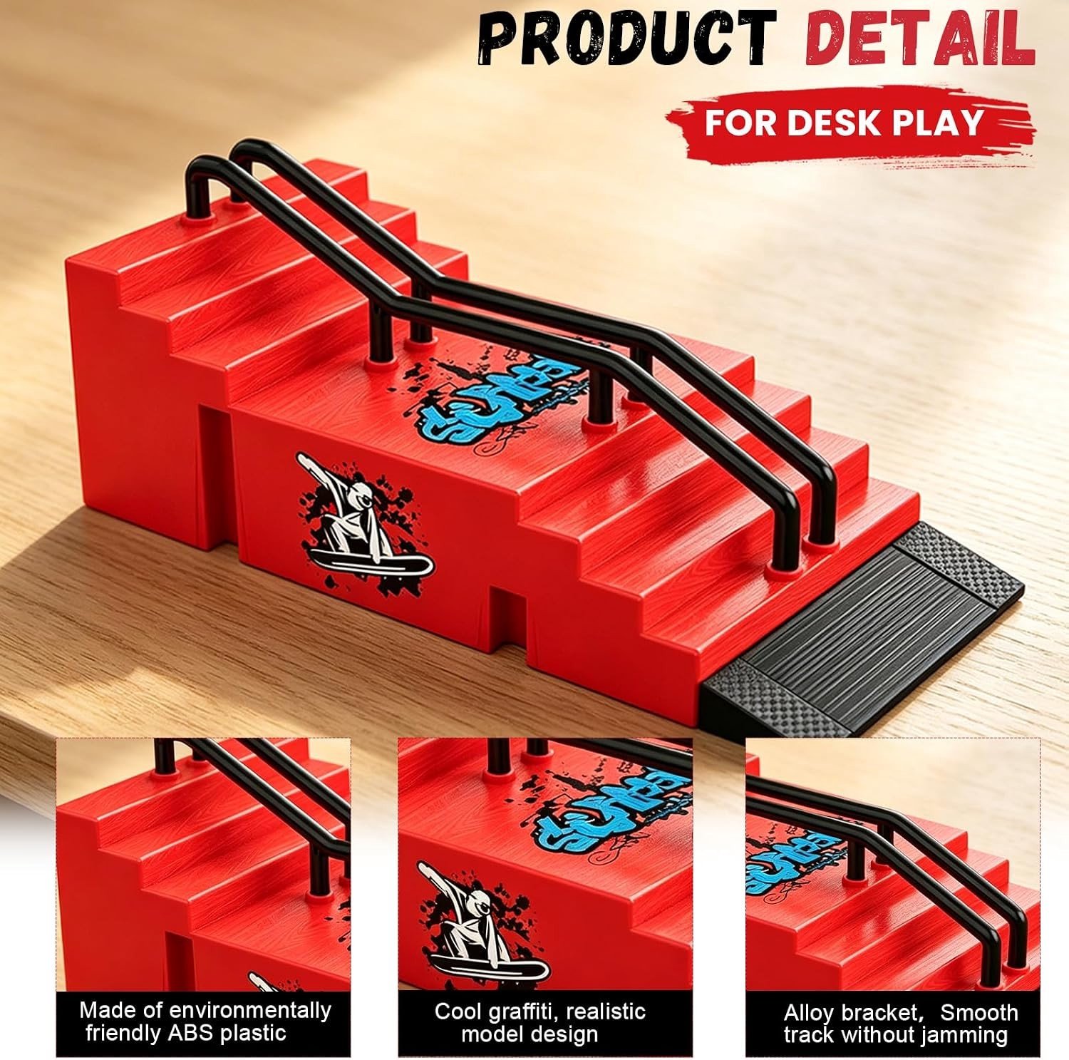 complete set mini fingerboard skate ramp met slope en accessoires voor fingerboard spelers en skatepark fun