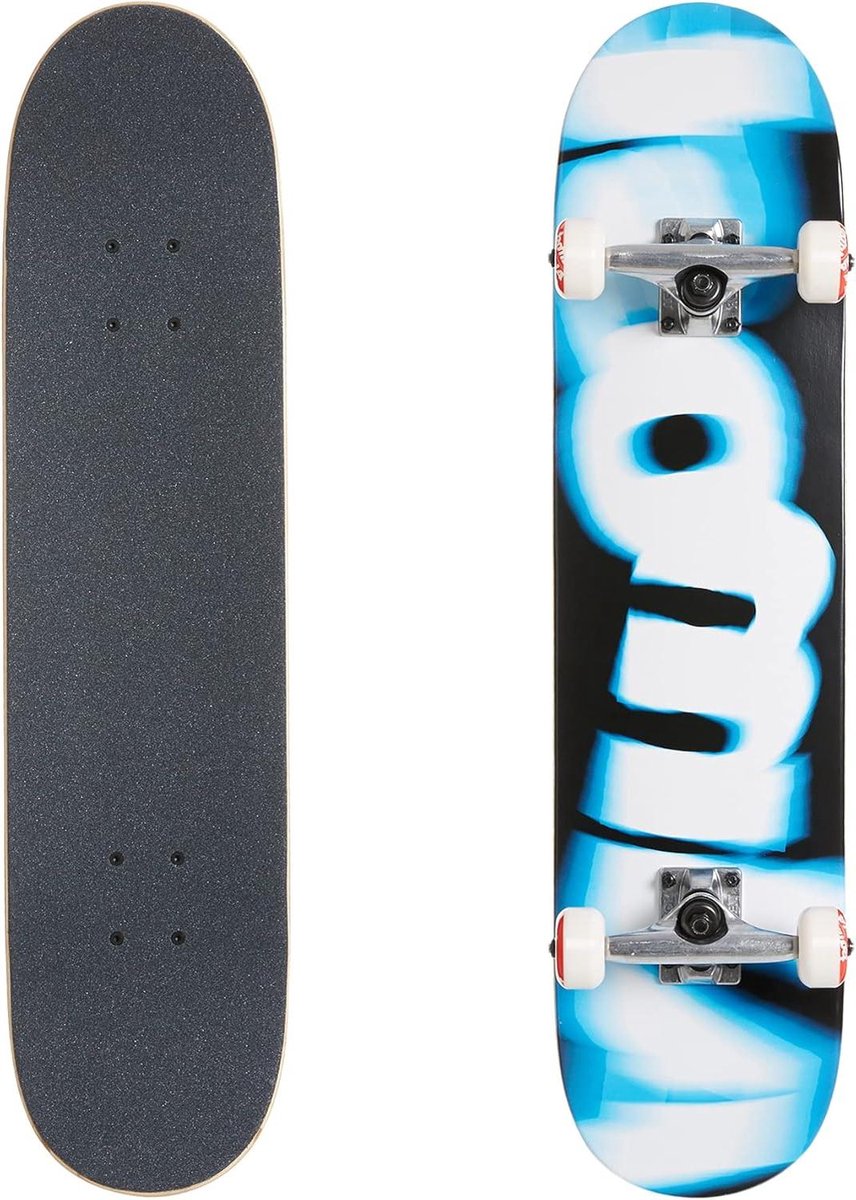 complete skateboard street board trick skaten 7 laags esdoorn 7 63 inch breed blauw