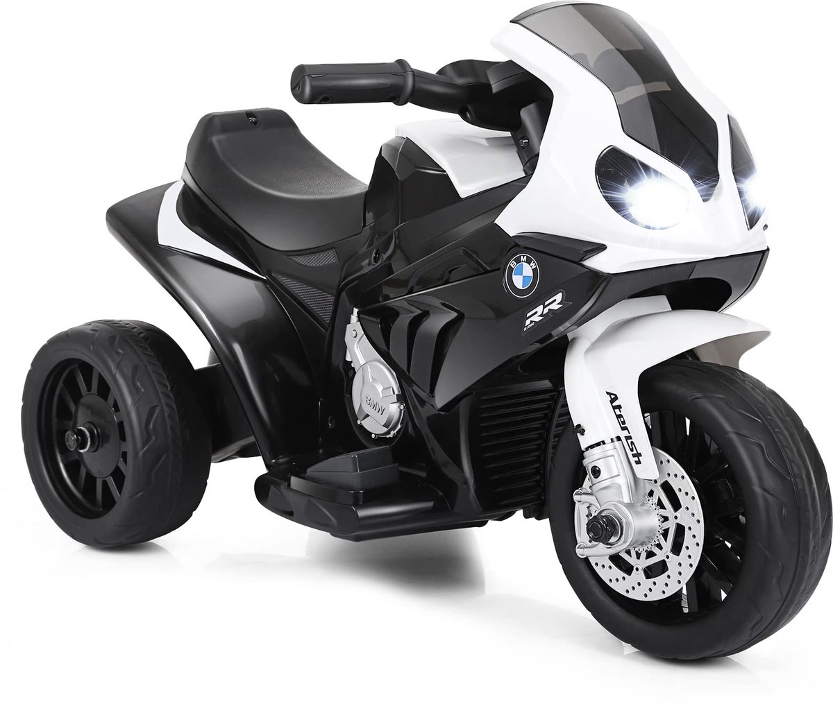 COSTWAY Kinderen rijden op de motorfiets, kinderauto motorfiets met training wielen, hoofd licht, muziek modus & stoer uiterlijk, 3 wiel motorfiets voor jongens & meisjes, 6V batterij aangedreven Speelgoedaccuvoertuig kopen online