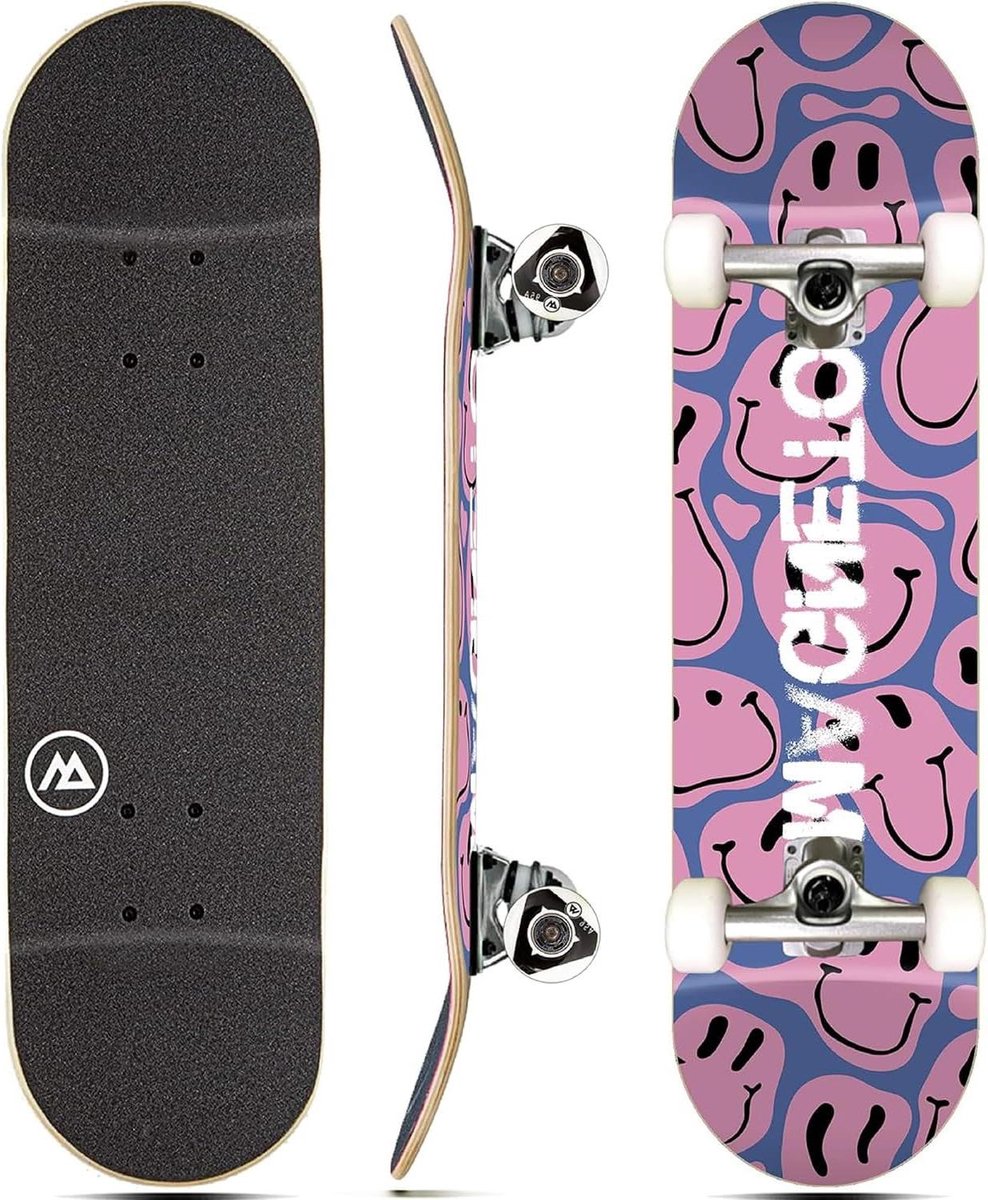 cruiser skateboard short board stad verkenning dubbele kicktails 31 x 8 inch heart beat