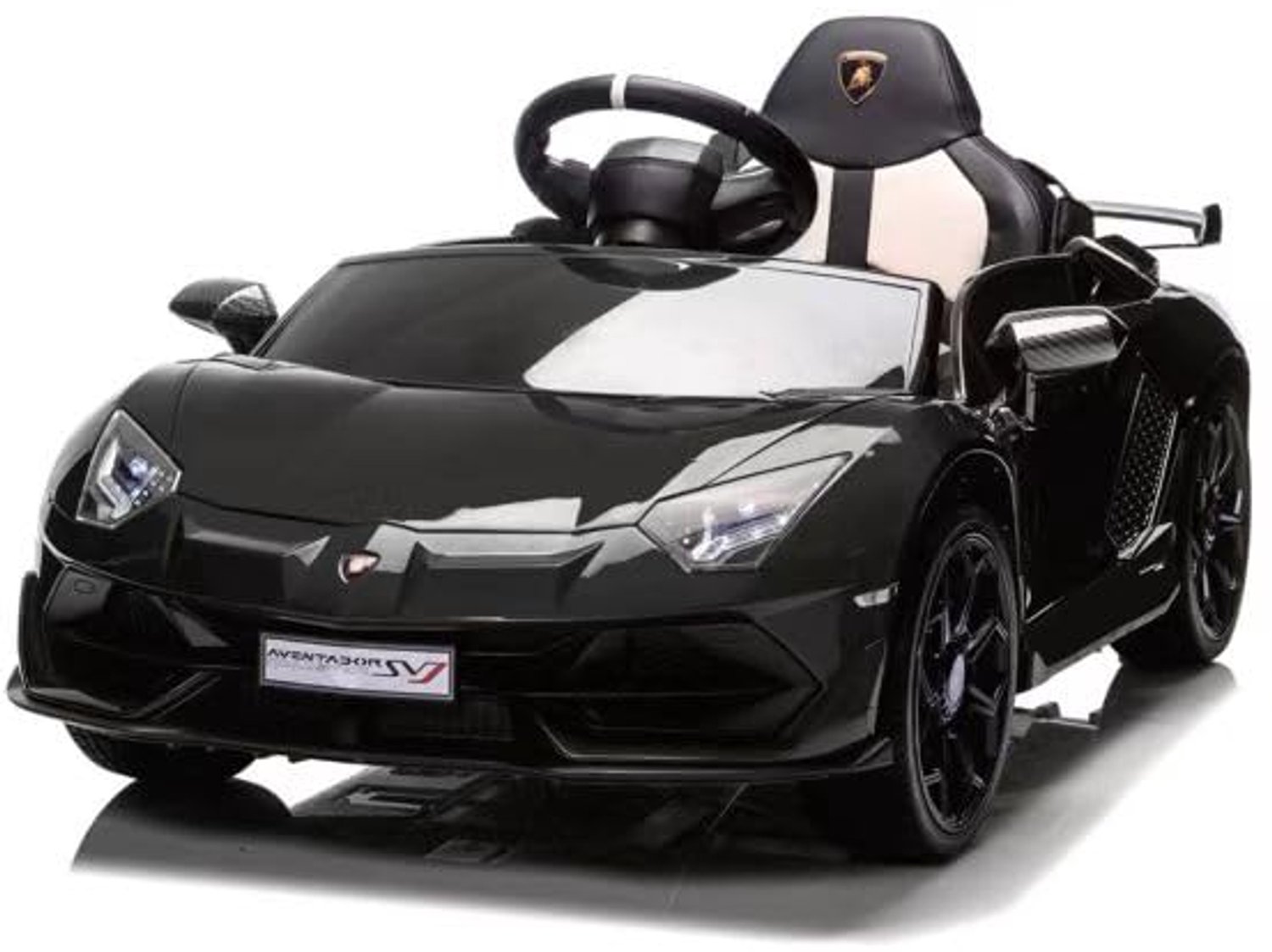 danky elektrische kinderauto 12v gelicentieerde lamborghini 2x25w accu 4 5ah zwart