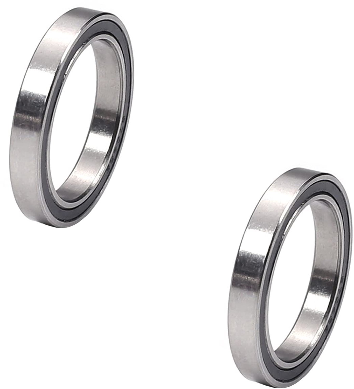 diepe groefkogellager 20x27x4mm dubbele verzegeling chroomstaal lange levensduur 2 stuks servicetopper