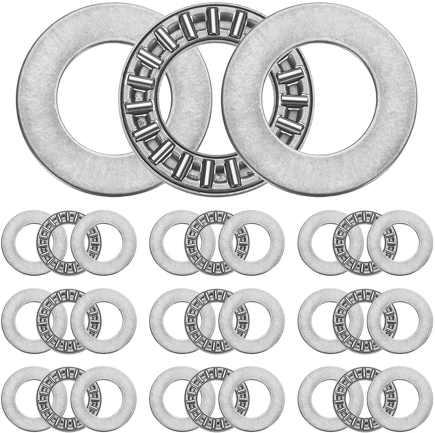 druknaaldlagers axk1730 17 x 30 x 4 mm verchroomd staal hoge belastbaarheid servicetopper