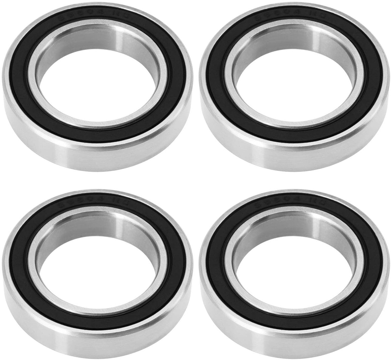 ecsing 4pcs front wheel sealed bearing stainless steel double rubber sealed compatible with surron light bee lbx l1e shopvlot