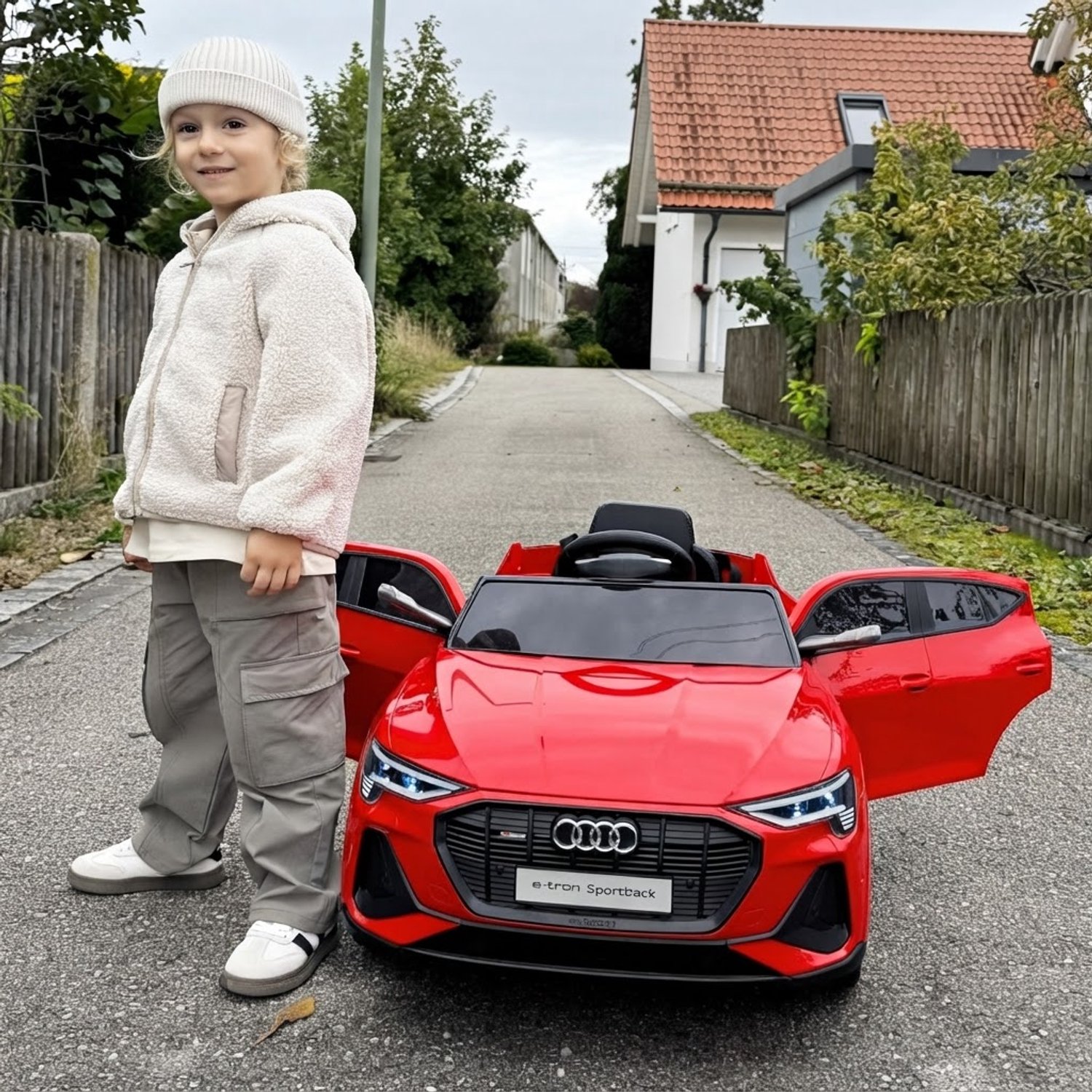 elektrische kinderauto kinderauto elektrisch 5 km u 3 5 jaar afstandsbediening veiligheidsgordel verlichting 108x60x47 cm