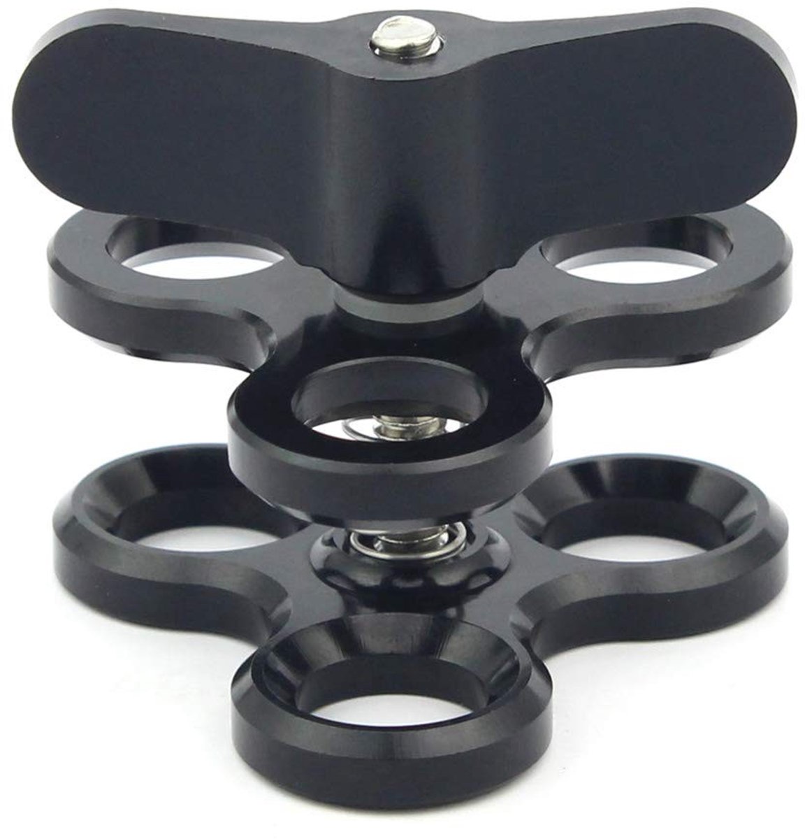 elzusha triple ball clamp voor onderwaterfotografie