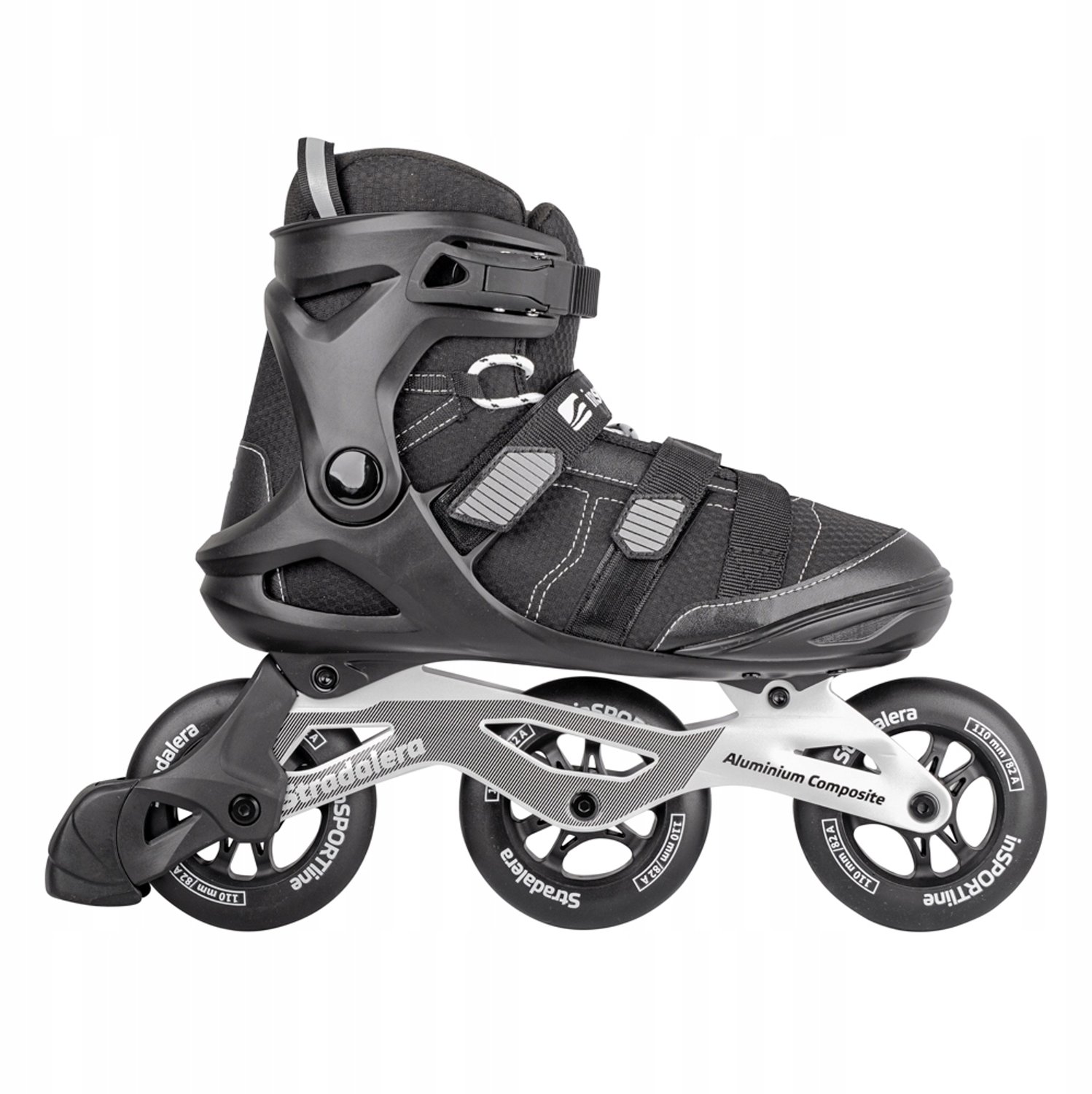 fitness skates 3 wielen abec 7 carbon insportline stradalera maat 44