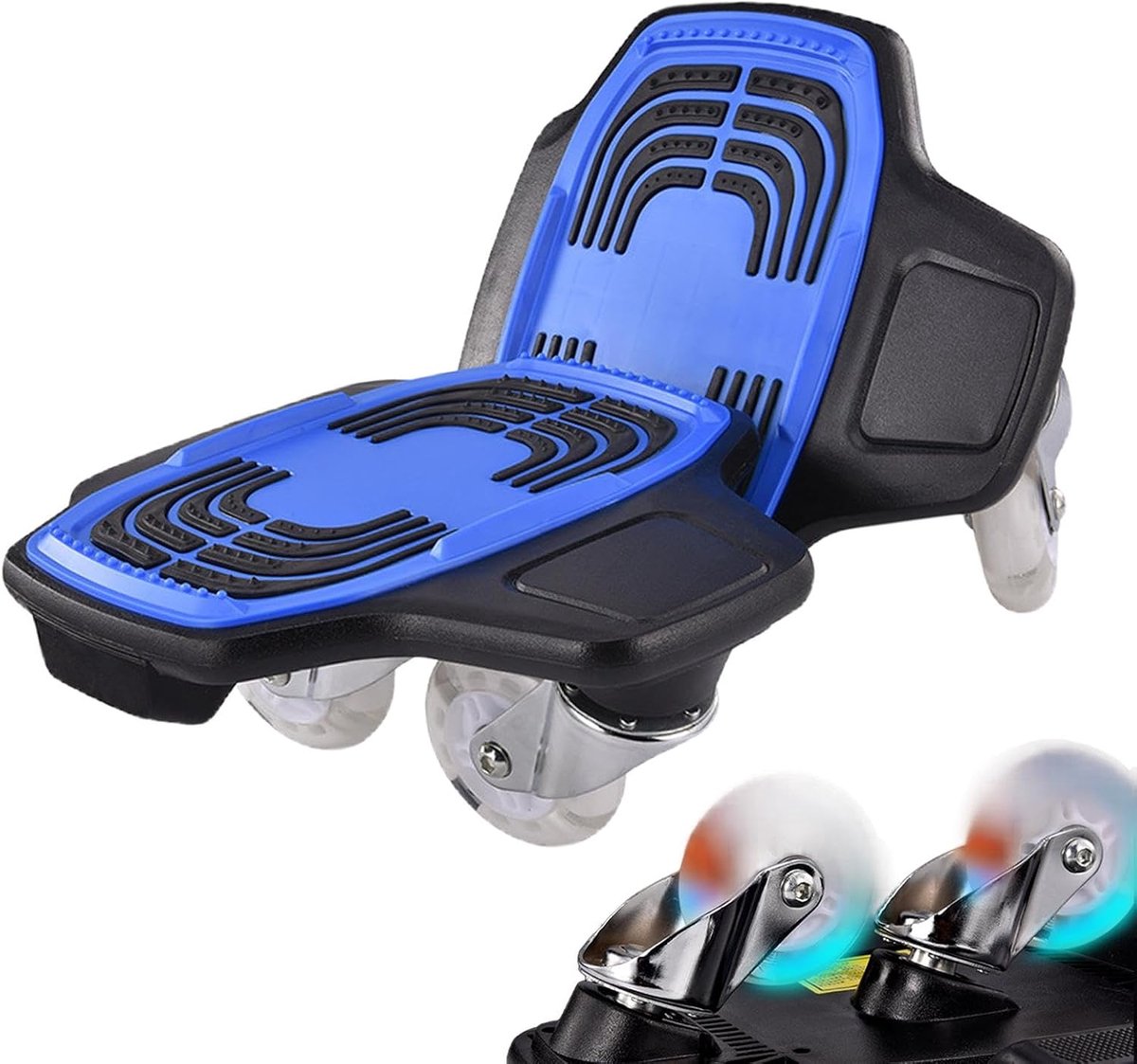 Gedeelde Skateboards - Driftboards - Street Cruising - Ultraflexibel Ontwerp - 24 x 26 cm - Blauw Skateonderdeel kopen online