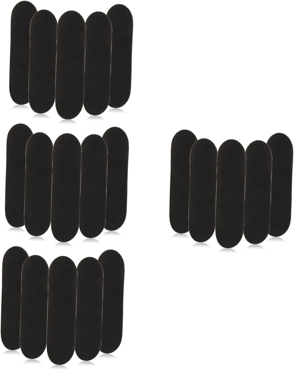 griptape sets vinger skateboard hobby speelgoed antislip materiaal 20 stuks zwart
