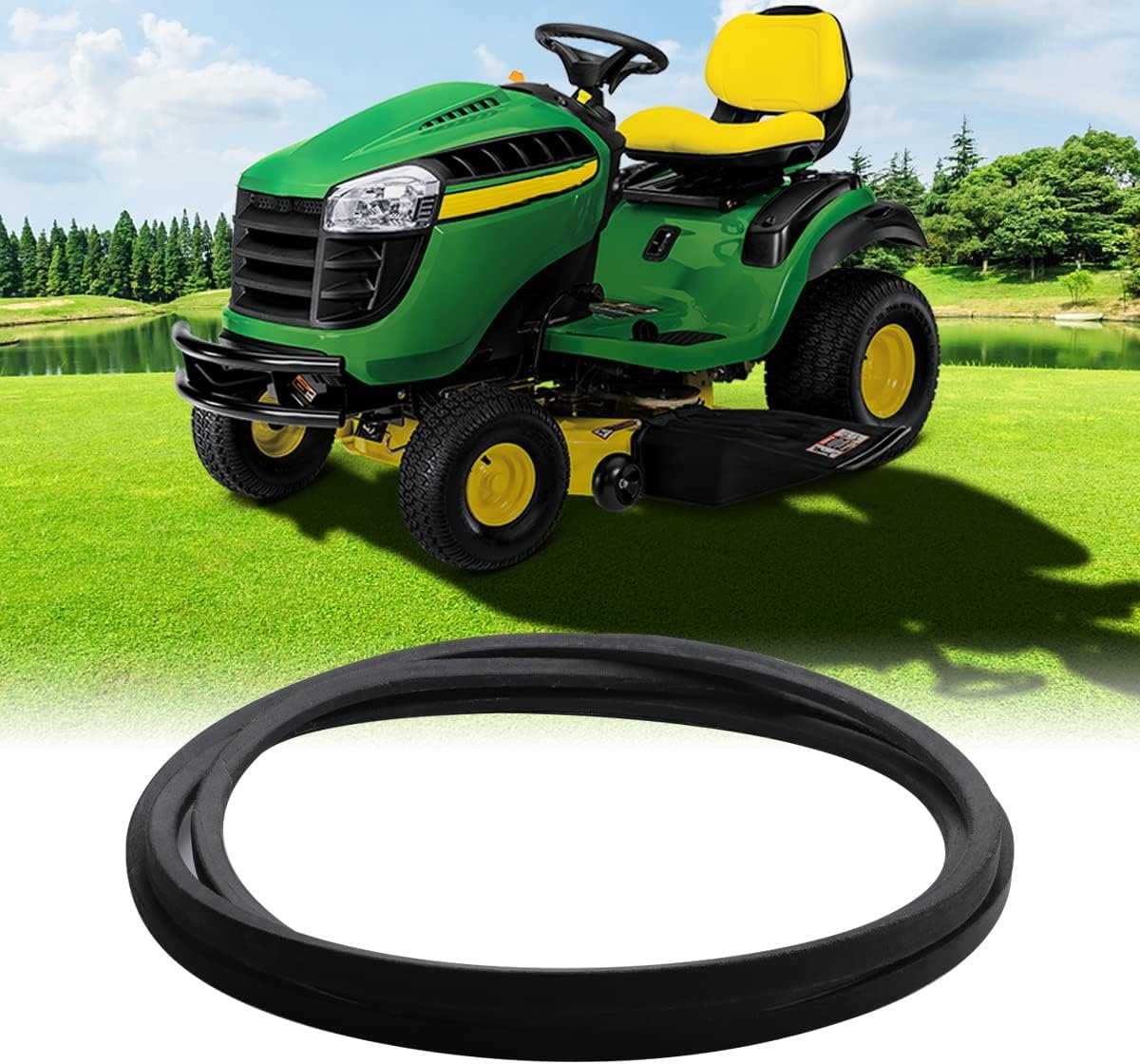 gx20072 lawn mower deck replacement rubber straps fit john deere la105 la110 la115 shopvlot