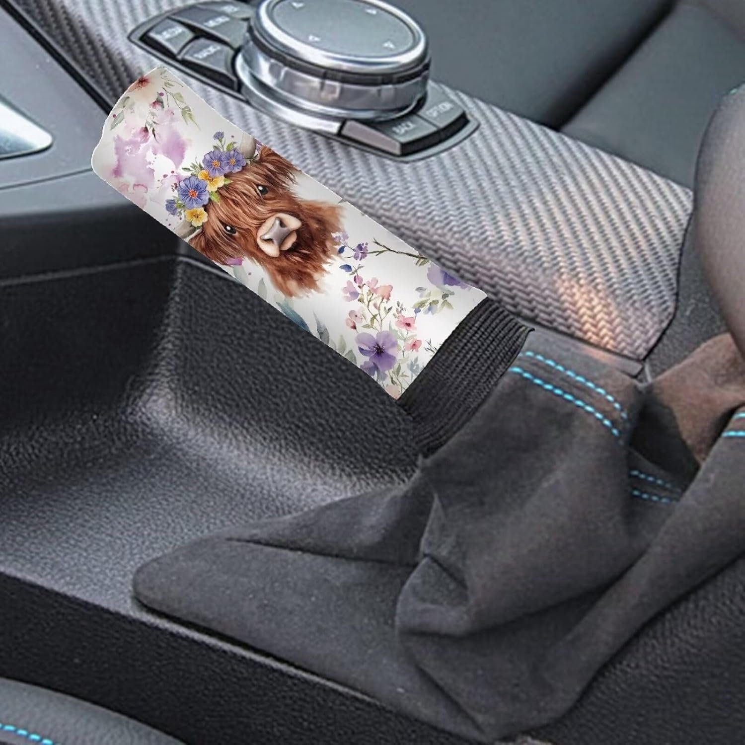 handrem cover set neopreen hoogland koe bloemen violet verlicht vermoeidheid m winkel