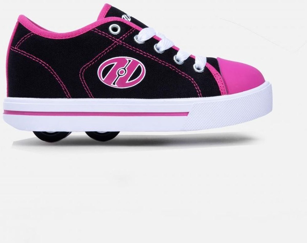 Heelys X2 Classic Black / White / Hot Pink Rolschaatsen kopen online