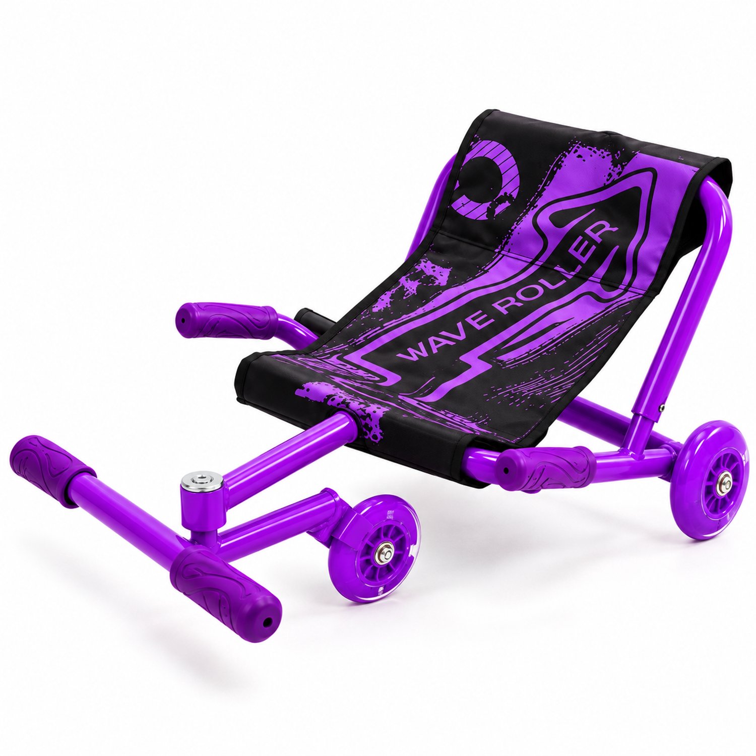 homesy wave roller paars ultieme drift skelter voor kinderen swing kart 360 draaien driften verstelbaar voor binnen en buiten