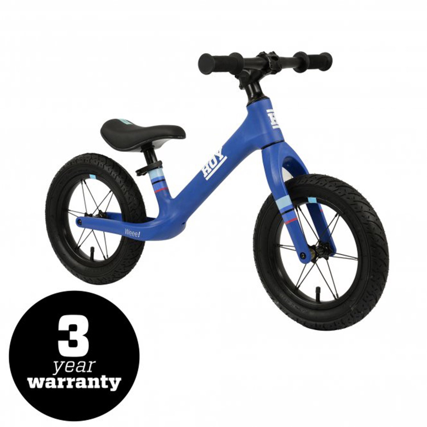 Hoy Weee! 12" - Blue - loopfiets Loopfiets kopen online