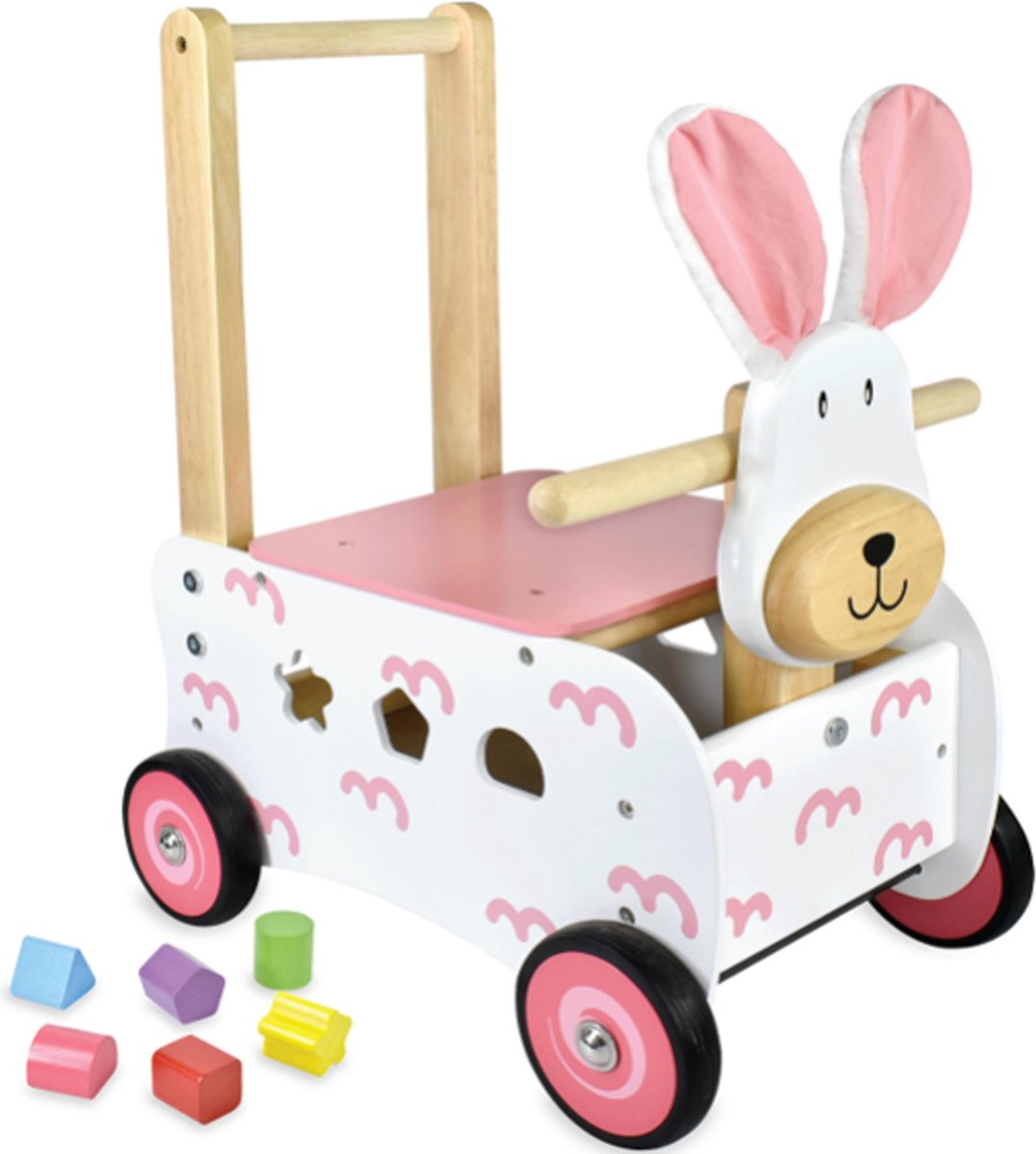 i m toy loopwagen konijn