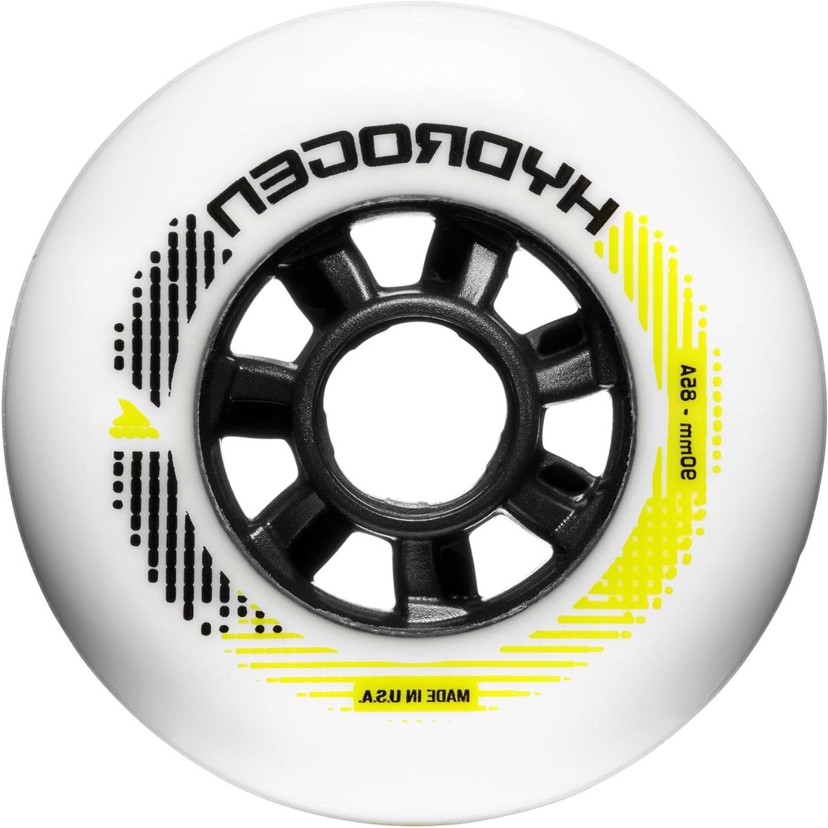 Inline Skate Wielen - Skate Wielen Set - Snel Skaten - Premium Urethaan Formule - 90mm 85A - Wit Skateonderdeel kopen online