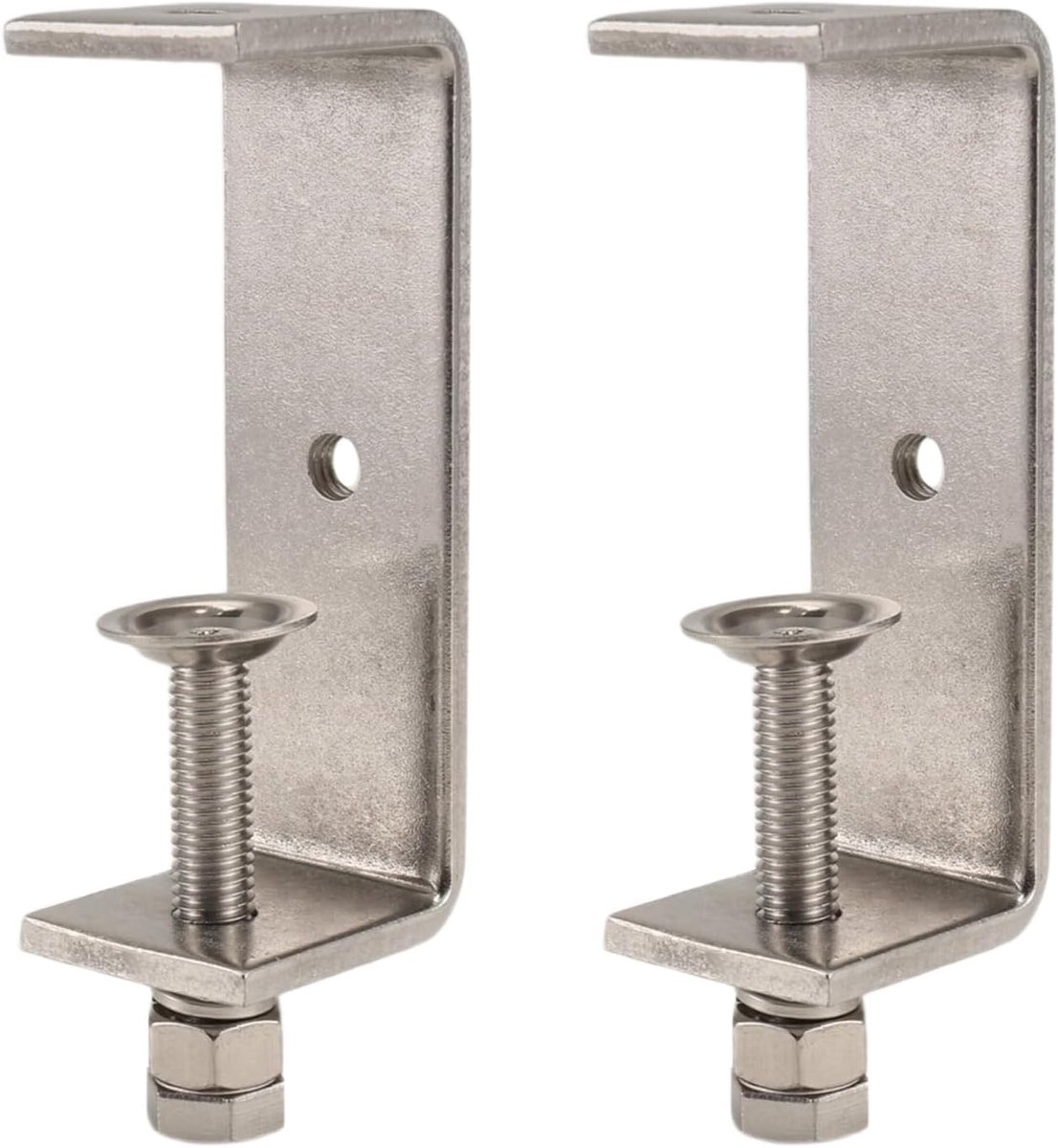 jevina powerful metal clamp c clamp woodworking clamp with wide jaw openings 100mm pack of 2 shopvlot