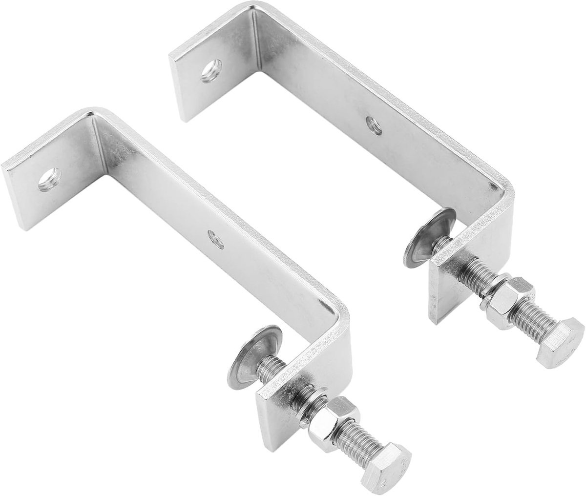 jevina powerful metal clamp c clamp woodworking clamp with wide jaw openings 120mm pack of 2 shopvlot