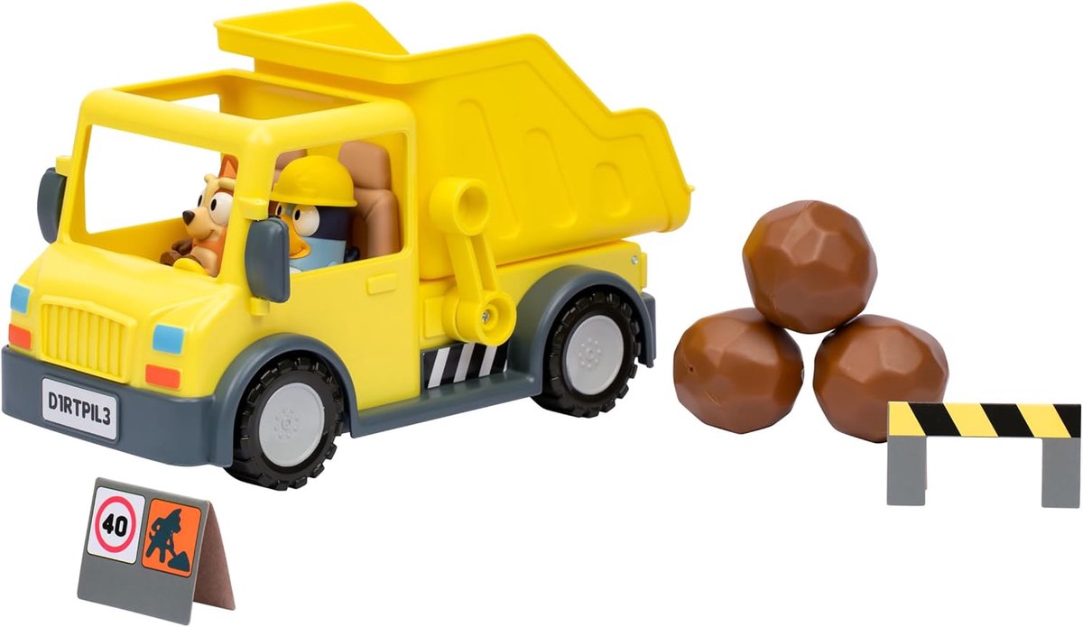 Kiepwagen Speelset - Dumping truck - Fantasierijk Spel - Kantelbare Laadbak - 126 x 2233 x 1466 cm - Blauw Speelgoedkruiwagen kopen online