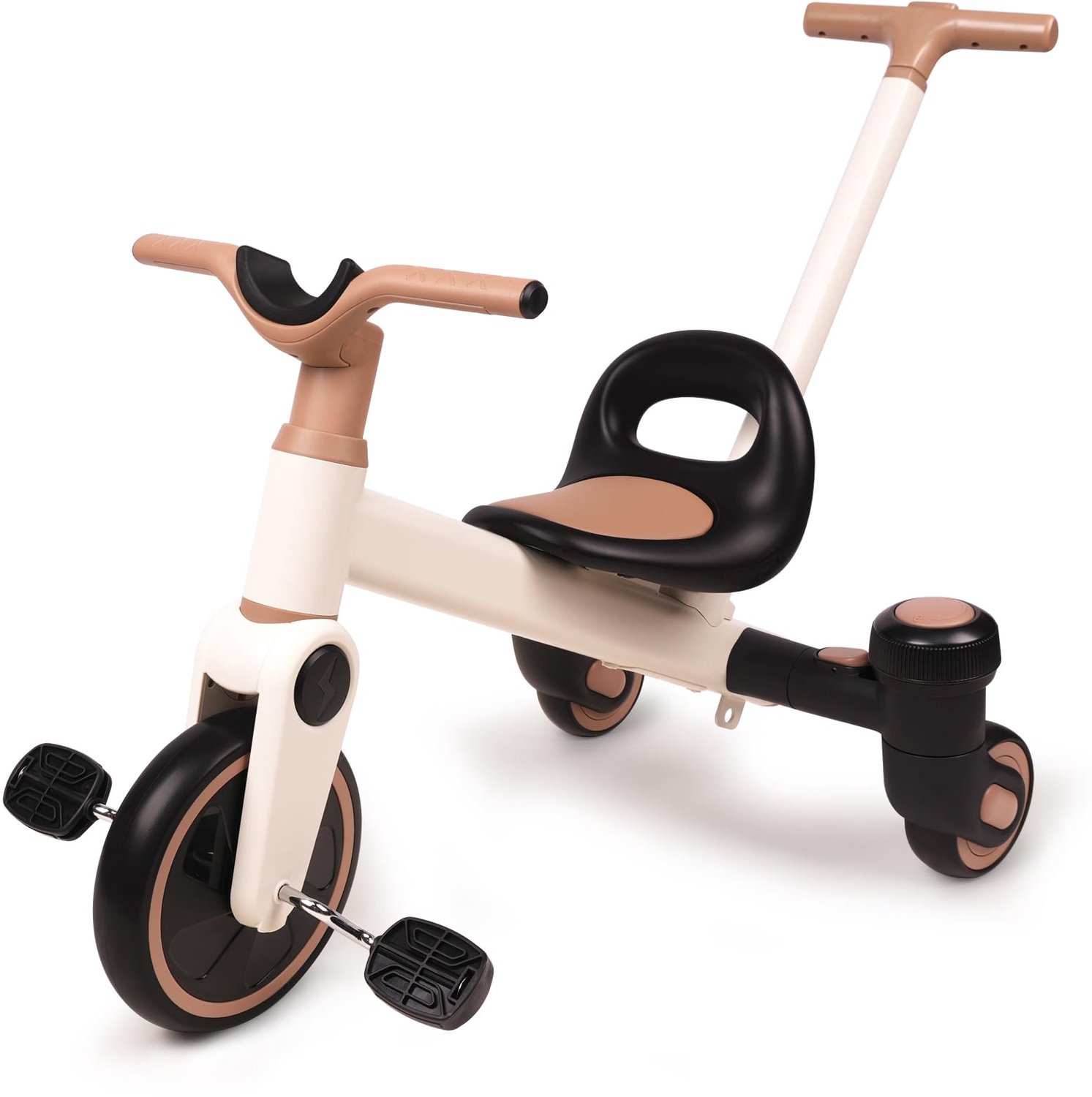 Kinderdriewieler 4 in 1 met verstelbaar stuur, ombouwbaar loopfiets en driftfunctie, voor kinderen van 3-5 jaar Driewieler kopen online