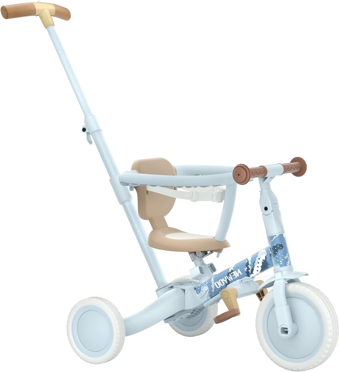 Kinderdriewieler - Loopfiets - Buiten spelen - 5-in-1 ombouwbaar - 63.5 x 48.26 x 50.8 cm - Coastal Driewieler kopen online