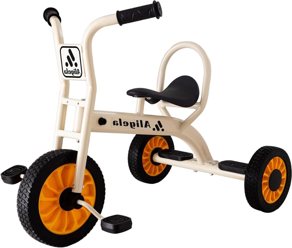 Kinderdriewieler - Loopfiets peuter - Buiten spelen - Stevig frame - 85 x 65 cm - Rood Driewieler kopen online