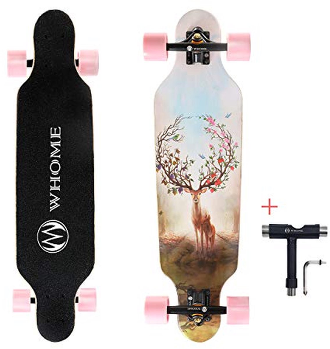 Klein Longboard 31 inch - Cruising Skateboard voor Beginners en Professionals Longboard kopen online