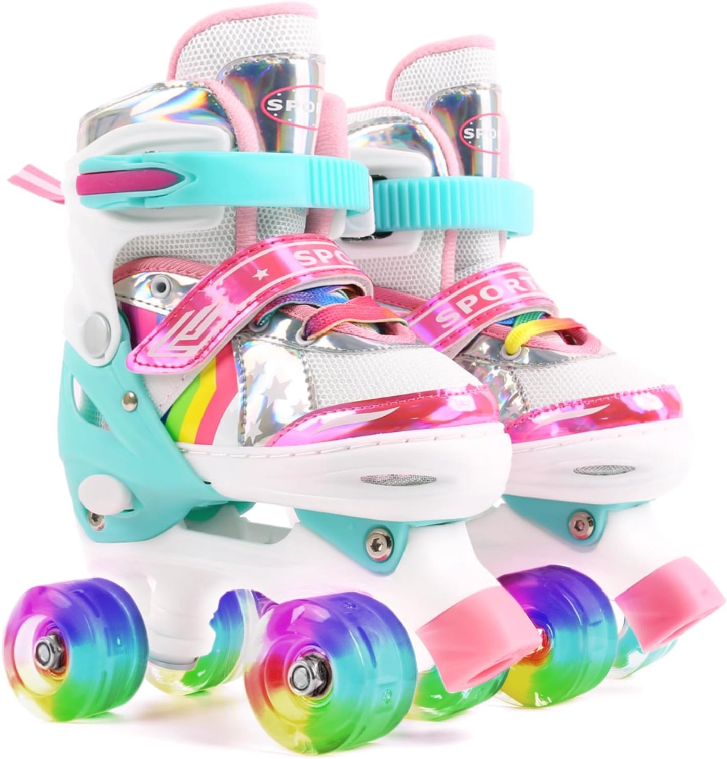 kls rolschaatsen rolschaatsen meisjes rolschaatsen kind multikleur 34cm x 28cm x 13cm