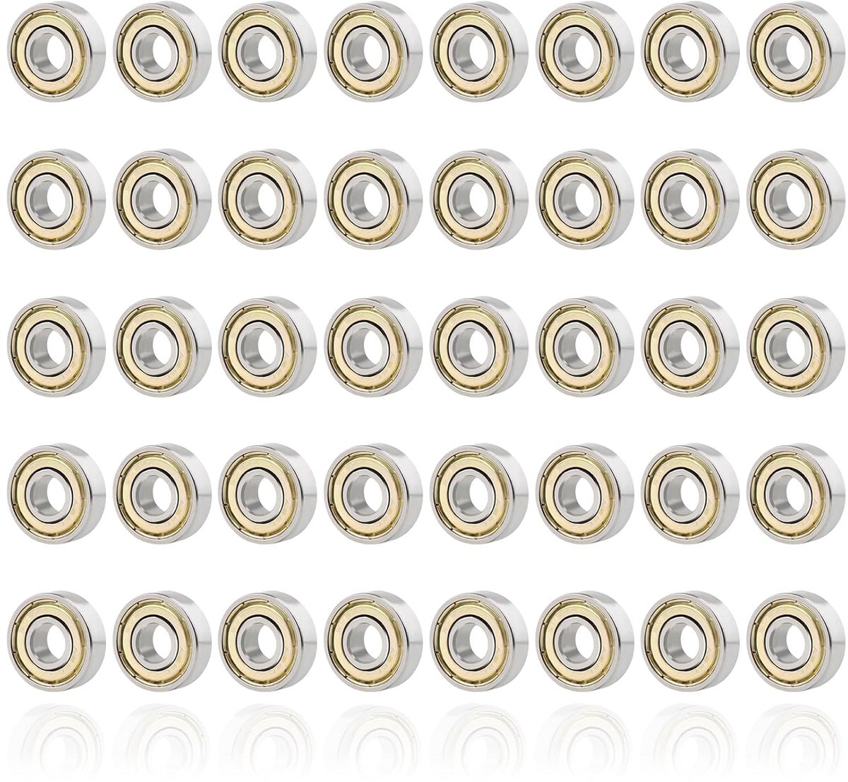 kogellagers 608zz 8mm binnen 22mm buiten carbon staal dubbel afgeschermd voor skateboarden shopvlot