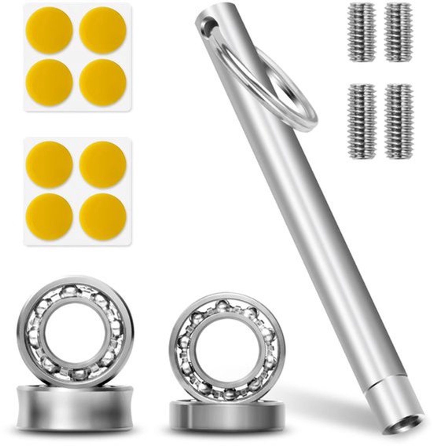 lagerset voor crystal k2 2 responsieve 2 niet reagerende lagers 2 8mm 2 10mm assen 8 responsieve pads 2 modi vervangbaar