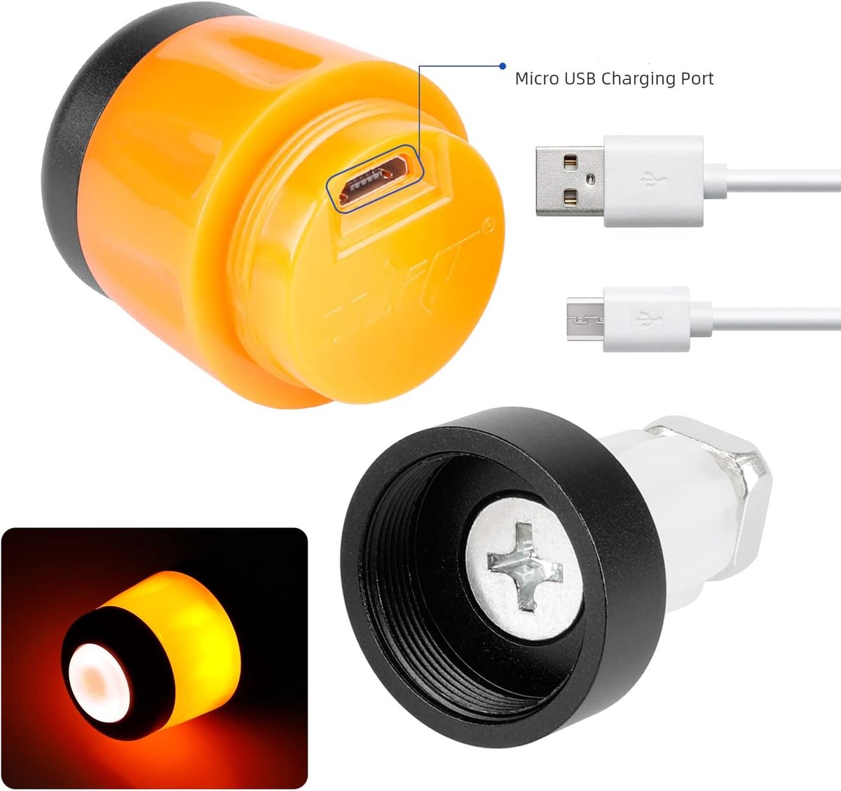 led waarschuwingslampje waterdicht verlengstuur voor xiaomi m365 pro pro2 1s mi3 knipperlicht veilig rijden shopvlot