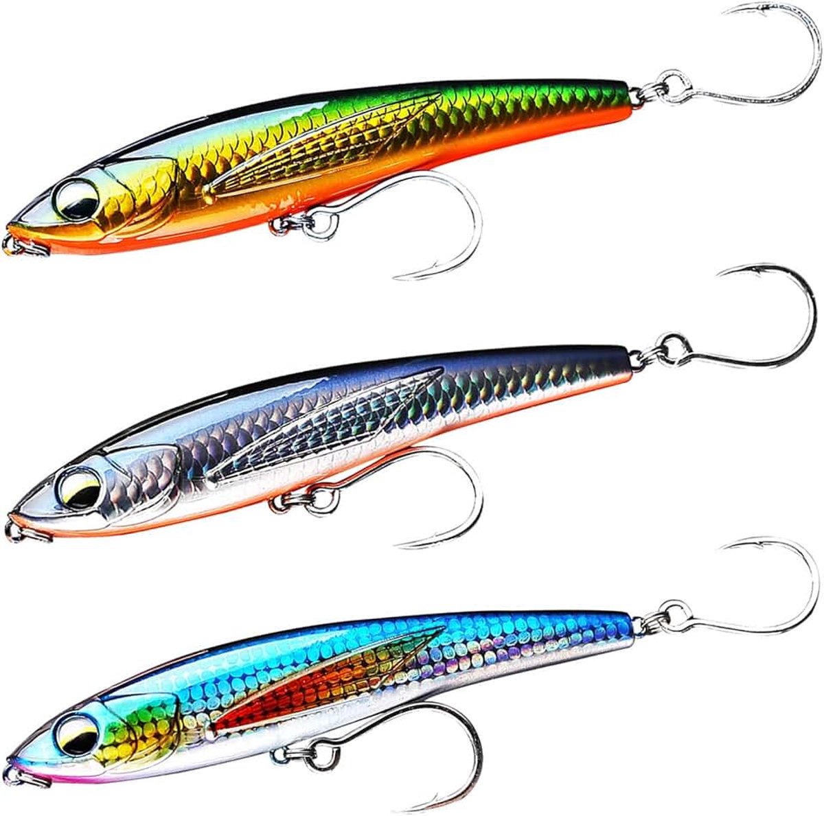 Lokaas, 12 cm/50 g lokaas met wijd werp, kunstaas, zinkend zeevissaas. Loopfiets kopen online