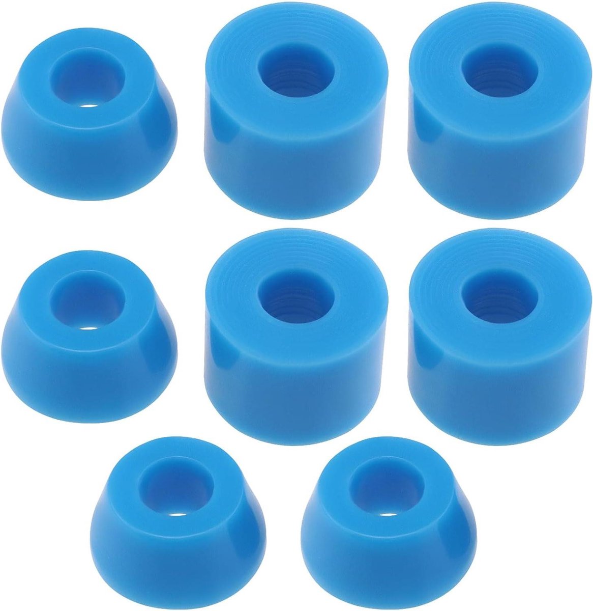 longboard truck bushings skateboard bussen balans verbeteren duurzaam pu materiaal 92a hardheid blauw
