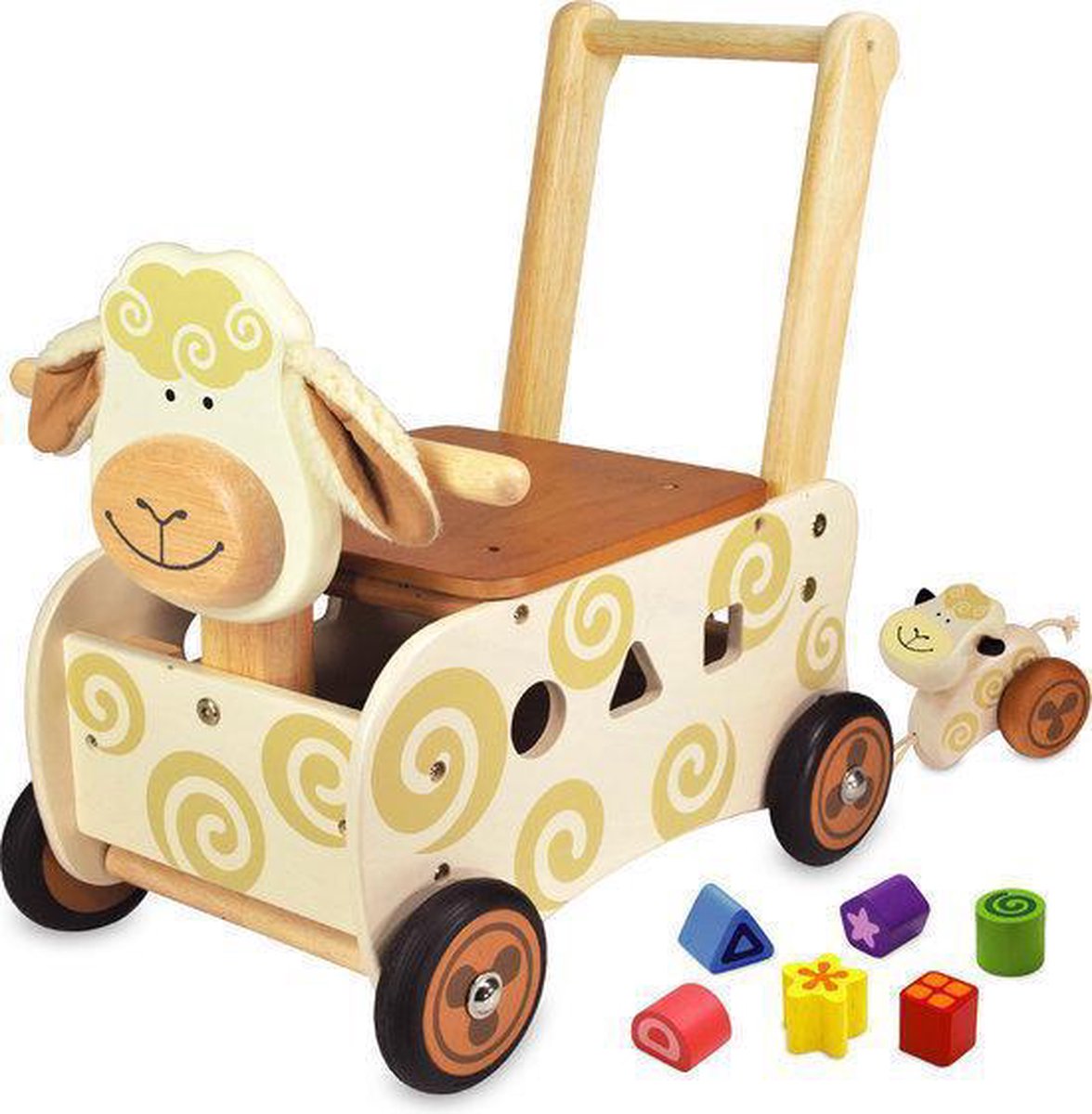 loop duwwagen schaap